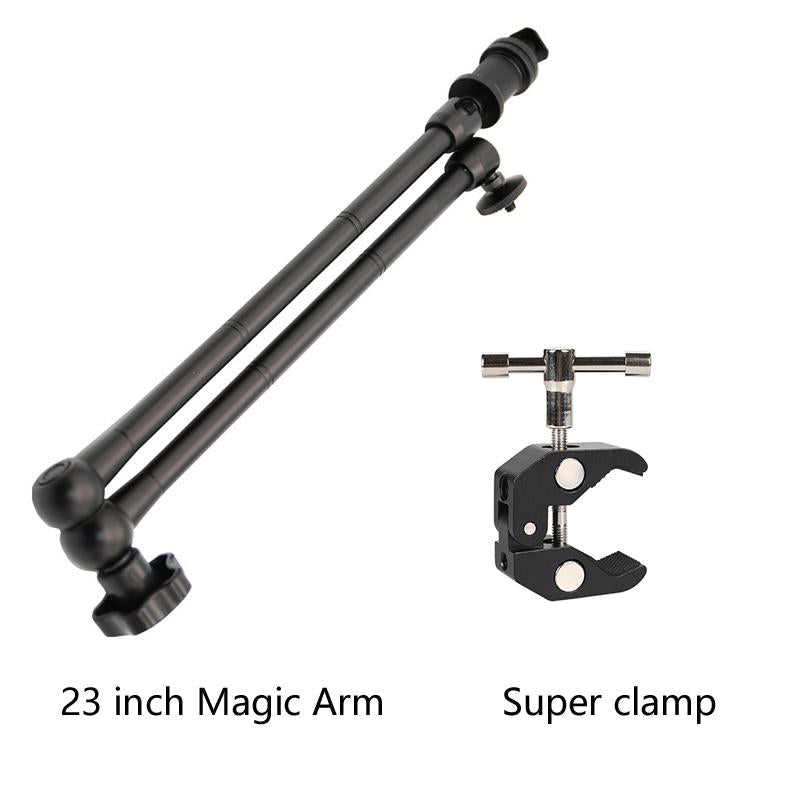 23 Inch Articulating Magic Arm Wall Mount Super Clamp Holder Stand-CE00449-Veeddydropshipping