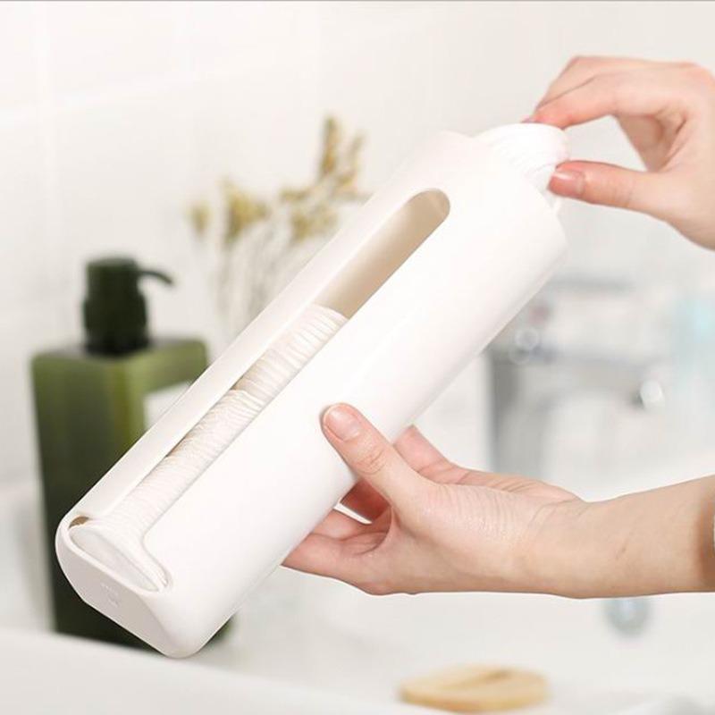 Modern Dispenser Cotton Pad Container Holder-HA00833-Veeddydropshipping