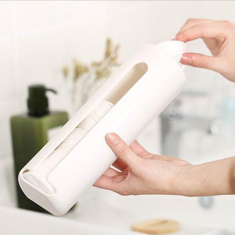 Modern Dispenser Cotton Pad Container Holder-HA00833-Veeddydropshipping