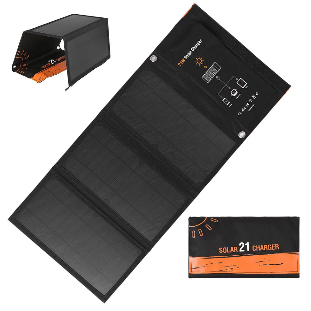 Portable Solar Panel Charger Waterproo-TI00725-Veeddydropshipping