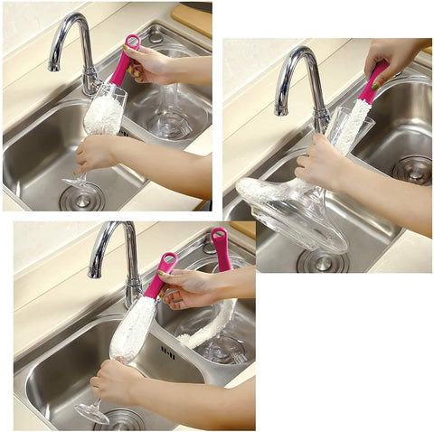 Soft Foam Wine Bottle Brush Decanter-HA01081-Veeddydropshipping