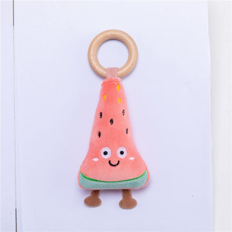 1pc Baby Rattles Wooden Pendant Mobile Baby Toys Fitness Accessories Cartoon Infant Toy-TB00526-Veeddydropshipping