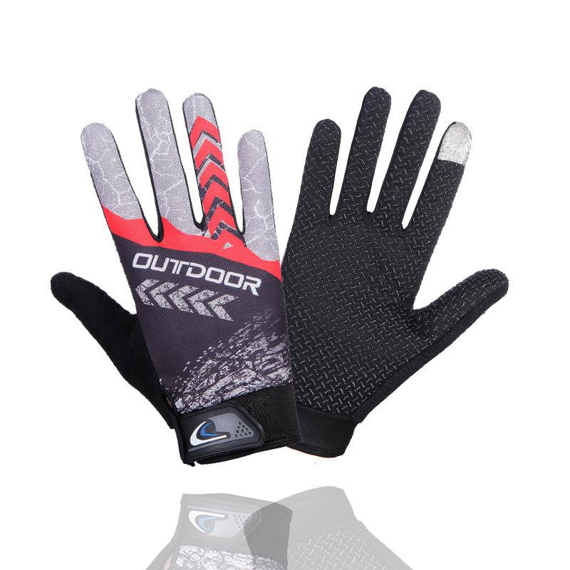 MTB Bike Bicycle Gloves Cycling Full Finger Glove Motorcycle Gloves Men Women -OS01132-Veeddydropshipping
