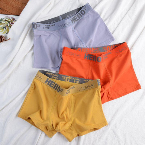 Sexy Men&#39;s Boxer Shorts Panties Breathable U Convex Underpants Male-MF01618-Veeddydropshipping