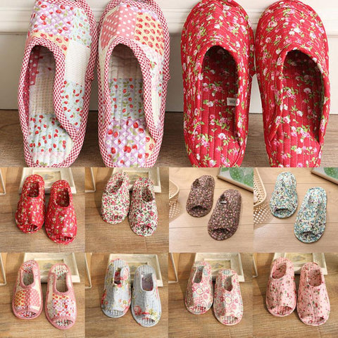 Warm Home Slippers Household Flat Indoor Floor Flip Flops-BS01290-Veeddydropshipping