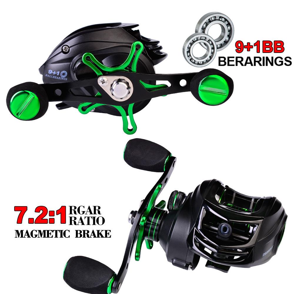 Best Baitcasting Reel  7:2:1High Speed Fishing Reel 8KG Max Drag Reinforced-OS00324-Veeddydropshipping