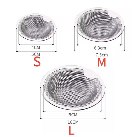 Stainless Steel Strainer Sink Sewer Filter-HA01336-Veeddydropshipping