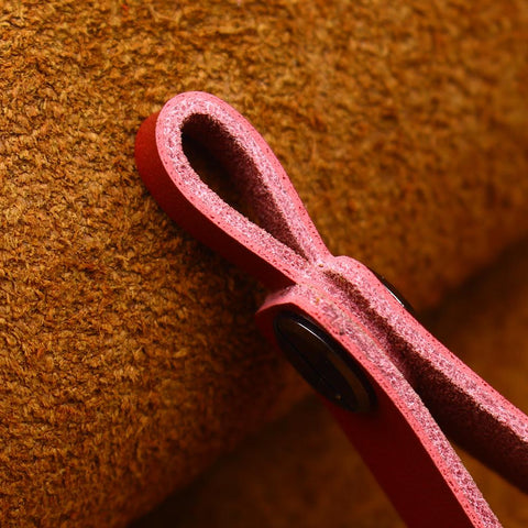Genuine Leather Tow Straps Material Smooth Surface Car Key-AM01425-Veeddydropshipping