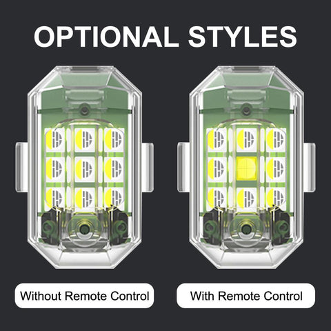 Wireless Remote Control LED Strobe Light for Motorcycle Car Bike-AM00014-Veeddydropshipping