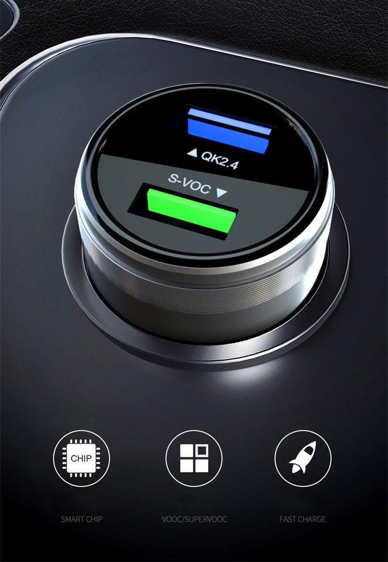 65W 2.0 Car Charger Fast Car Charging Type-C Cable-Veeddydropshipping