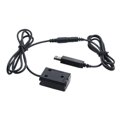 Np-Fw50 Dummy Battery W/Dc Power Bank (5V 2A) Usb Adapter For Sony-CE00494-Veeddydropshipping