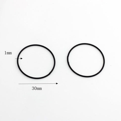 Hollow Geometry Circle Charms For DIY Earrings Jewelry-JW01602-Veeddydropshipping