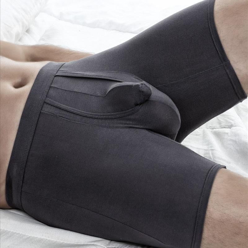 boxers, penile pocket underwear, running shorts, -MF01711-Veeddydropshipping