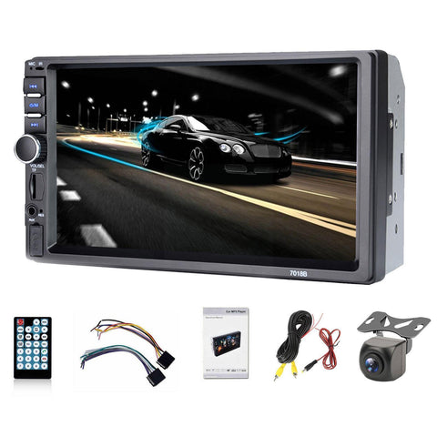 12V Stereo Automotive Multimedia Bluetooth Car Radio 2 din With 7 inch-AM00647-Veeddydropshipping