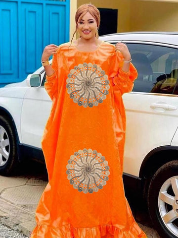Maternity Dress Dashiki Robe Evening Gowns-WF01684-Veeddydropshipping