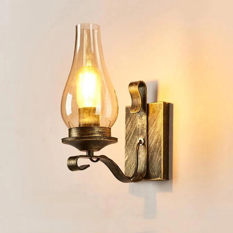 Industrial Light Iron Bedside Wall Lamp-TI00434-Veeddydropshipping