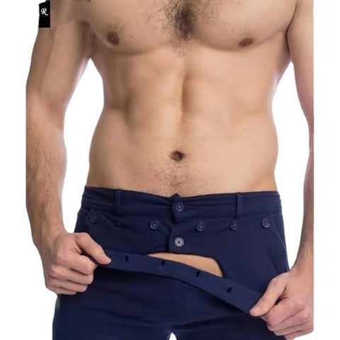 Service Multifunctional Button Sexy Flip-top Stretch Adult Pajamas-MF01574-Veeddydropshipping