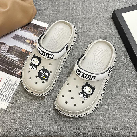 Slippers Thick Bottomed Beach Shoes Breathable-BS01198-Veeddydropshipping