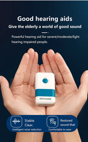 Rechargeable Hearing Aid DHP for Deafness-BH00814-Veeddydropshipping
