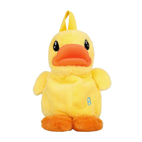 Anime Cartoon Figure Plush Toy Girl Boy Backpack Little Yellow Duck-TB00013-Veeddydropshipping
