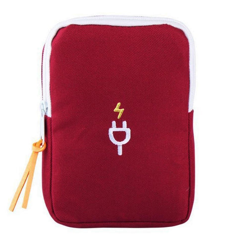 Portable Cable Digital Storage Bags Organizer USB Gadgets Wires Charger Power Battery Zipper-PA00888-Veeddydropshipping