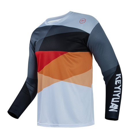 2022 Long Sleeve Cycling Jersey Men Downhill T-shirt Motocross Shirt Outdoor Bike-OS01124-Veeddydropshipping