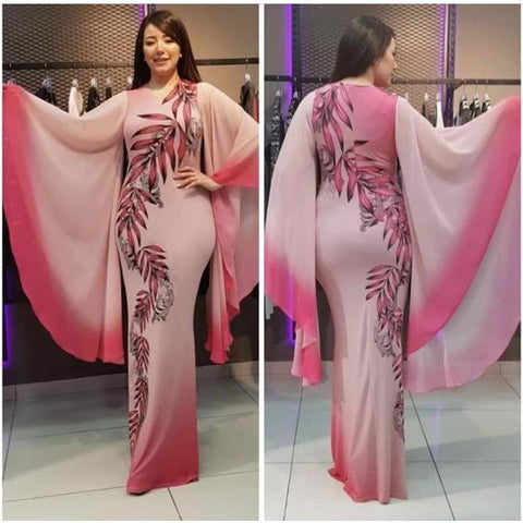 African Evening Maxi Dresses For Women-WF01522-Veeddydropshipping
