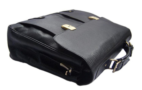 Business Bag Men Briefcase Leather 15&quot;inch Laptop Bag-BS00438-Veeddydropshipping