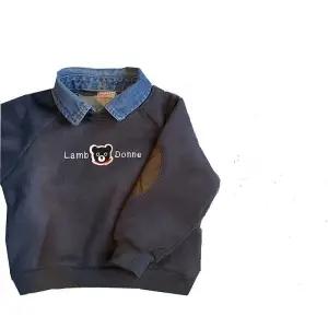 Toddler Boys Bear Polo Shirt Childrens Baby Kids Long Sleeve T-shirt Fashion-TB01347-Veeddydropshipping
