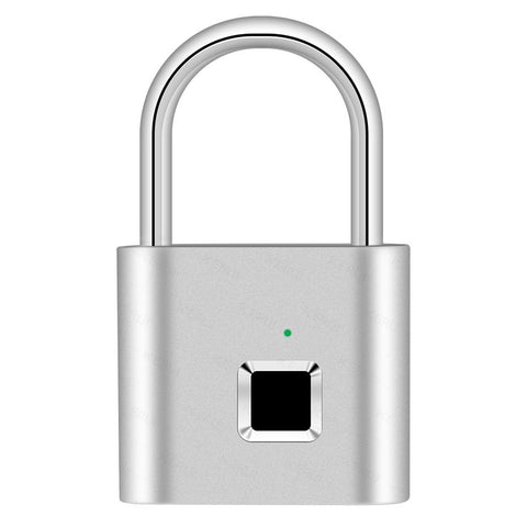 Portable Anti-theft Fingerprint Padlock Zinc-CO00589-Veeddydropshipping