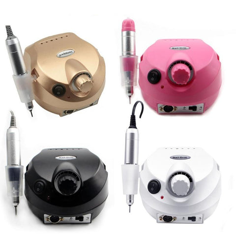 Electric Nail Drill for Manicure Nail Files Drill Bits Gel Polish Remover Tools-BH01070-Veeddydropshipping