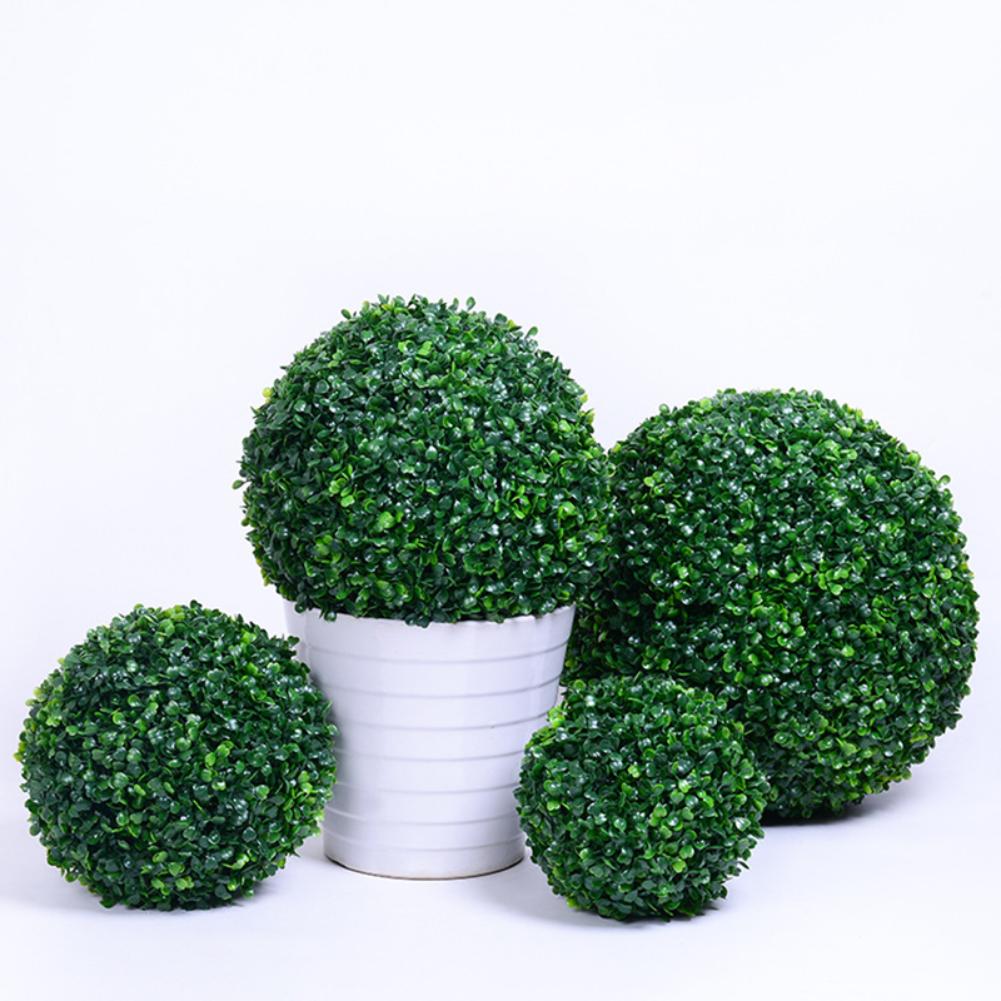 Artificial Plant Milan Grass Ball Plastic-HA00736-Veeddydropshipping