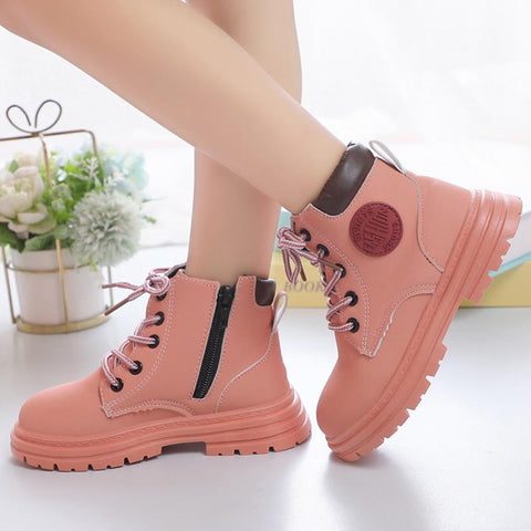 Kids Boots for Boys Girls Unisex Children Fashion Ankle Boots-TB00149-VeedTB00149-Veeddydropshippingdydropshipping