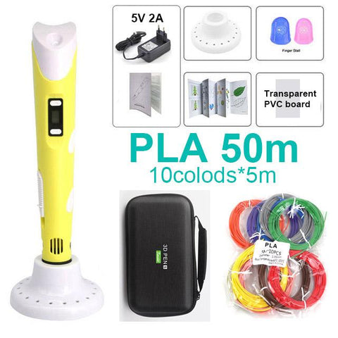 Filament 3D Printing Pen With Portable Bag-CO01232-Veeddydropshipping
