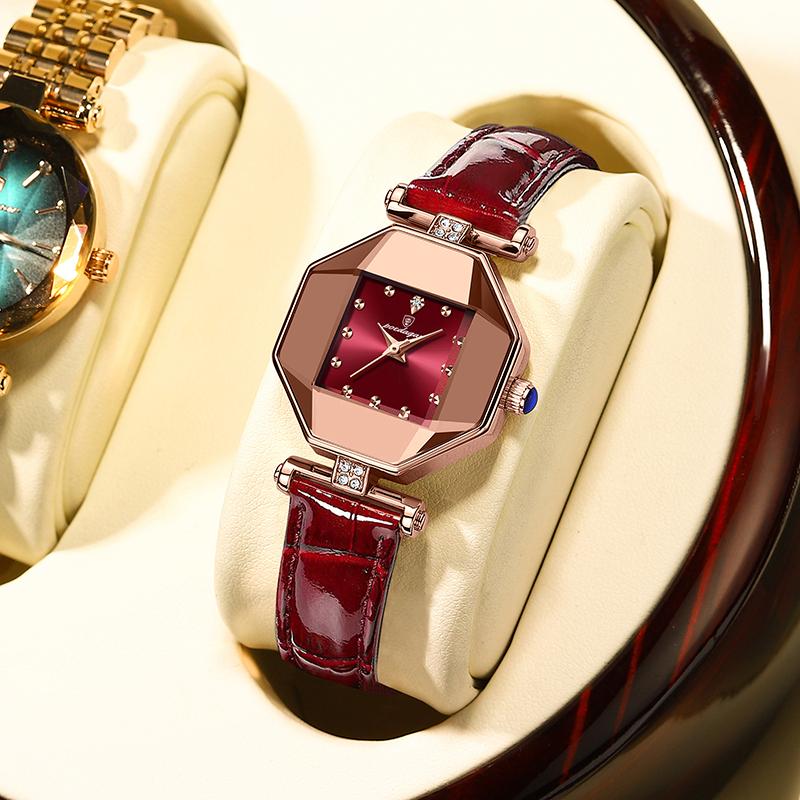 Luxury Quartz Watch Elegant  Crystal Dial Waterproof-JW00986-Veeddydropshipping