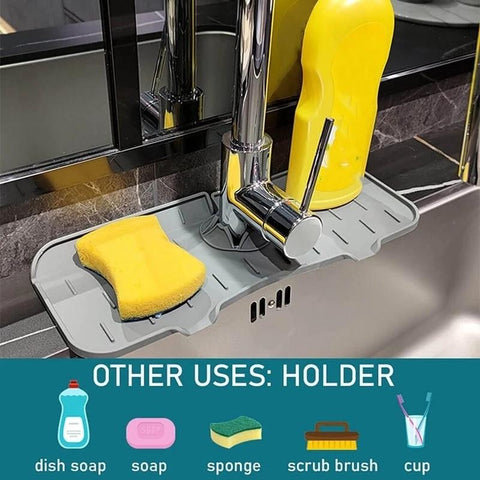 Kitchen Silicone Faucet Mat Sink Sponge-HA00915-Veeddydropshipping