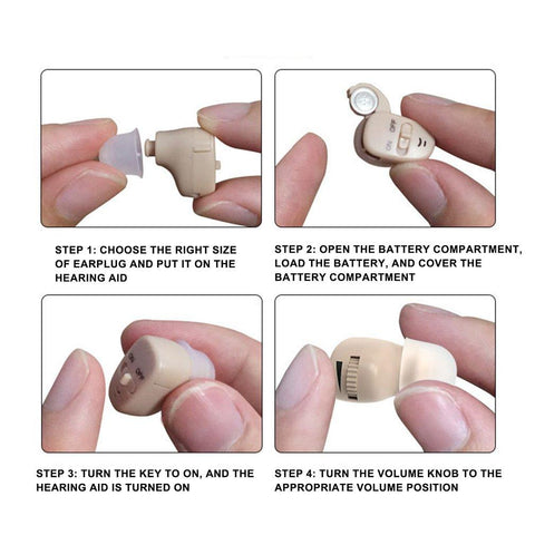 In Ear Hearing Aid Invisible Wide-Frequency No-Noise-BH00923-Veeddydropshipping