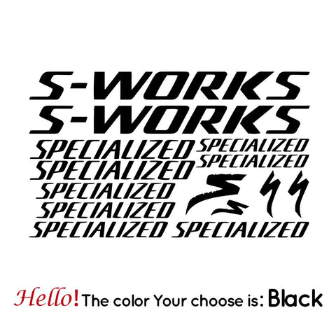 Stickers S-WORKS Car Motorcycle Body Styling Accessories-AM00915-Veeddydropshipping