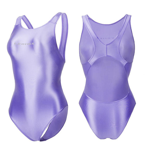 Sexy Leotards Spandex Women Japanese Swimwear High Cut One Piece Swimsuit -OS00160-Veeddydropshipping
