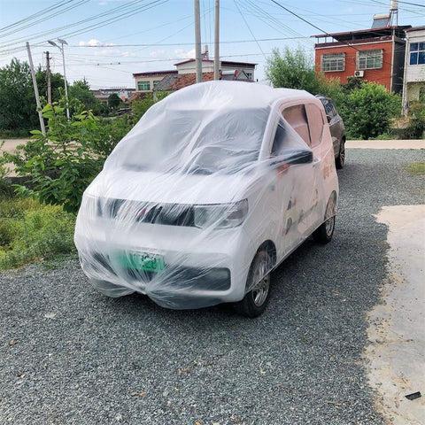 Waterproof Dustproof Disposable Car Covers Size M-XL Transparent-AM00862-Veeddydropshipping