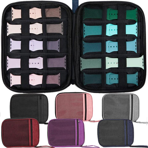 Strap Box Storage Bag Watchband Holder for Apple Samsung-BS00599-Veeddydropshipping