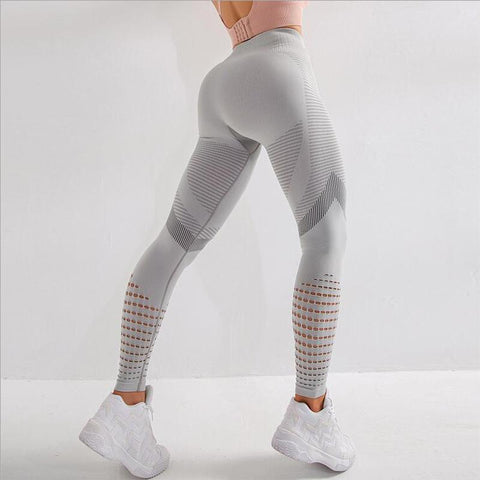 High Waist Fitness Gym Leggings Women Seamless Energy Tights Workout Running -OS00780-Veeddydropshipping