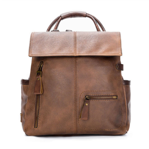Anti-theft Casual Shoulder Bag Mochilas Satchel Bolso Female Genuine-BS00020-Veeddydropshipping