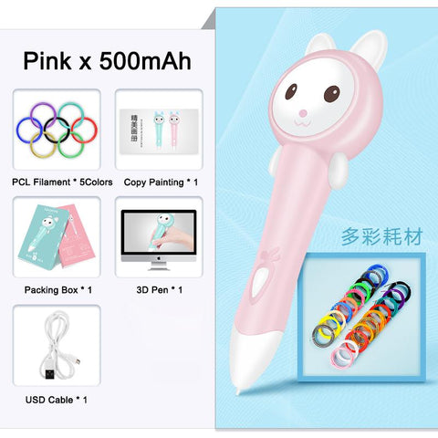 3D Printing Pen Drawing With PCL Filament-CO01247-Veeddydropshipping