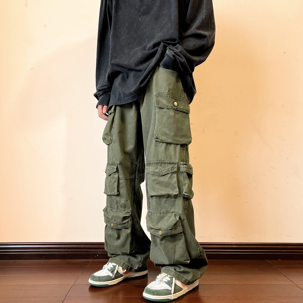 Tooling Pant Harajuku Men's Vintage Loose
