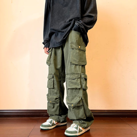Tooling Pant Harajuku Men's Vintage Loose