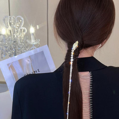 Snake Hairpin  Metal Hair Hair Accessories Jewelry -JW00455-Veeddydropshipping