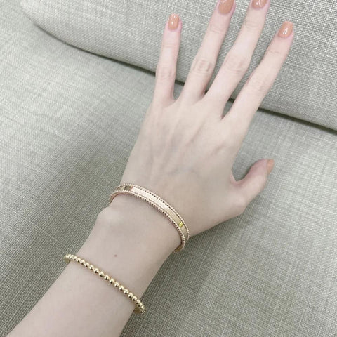 Gold Quality Pearls Bracelet Rose Platinum Designer Jewelry -JW00079-Veeddydropshipping