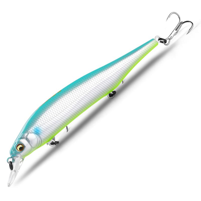 115mm 15g 1.2m SP Tungsten weight system Top fishing lures minnow crank wobbler -OS00344-Veeddydropshipping