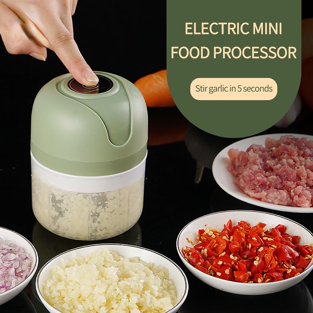 Electric Mini Garlic Chopper USB Meat Grinder-HA01948-Veeddydropshipping